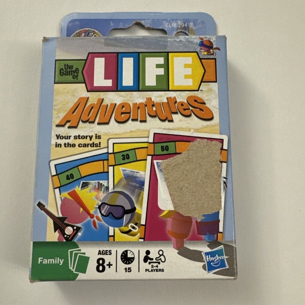 Hasbro Cardgame Game of Life Adventures Box OC30